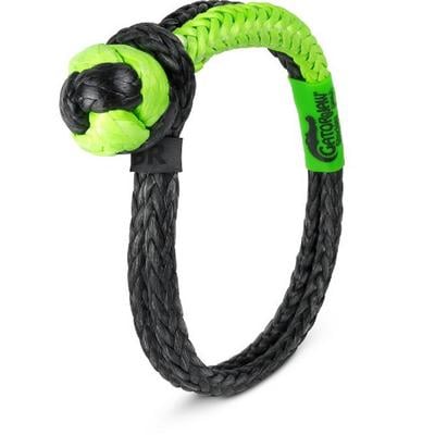 Bubba Rope Gator-Jaw Nexgen Pro Synthetic Shackle (Green and Black) - 176746NGGB